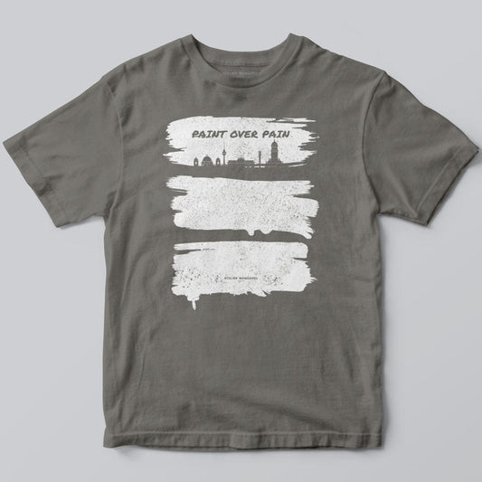 Atelier Manganel T-shirt Charcoal / S Paint Over Pain