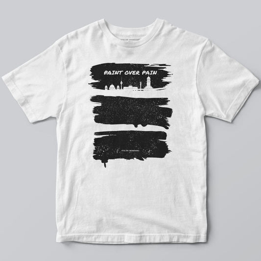 Atelier Manganel T-shirt White / S Paint Over Pain