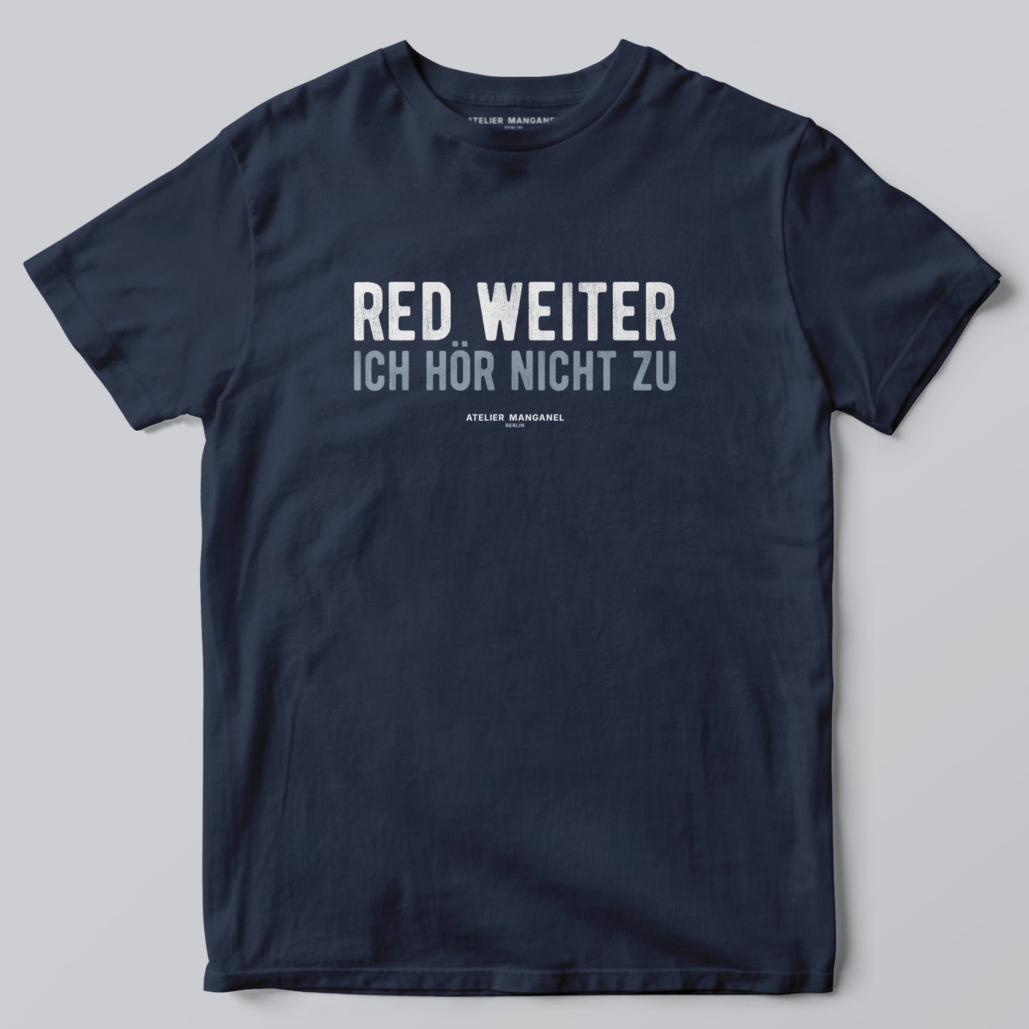 Red weiter. Ich hör nicht zu.
