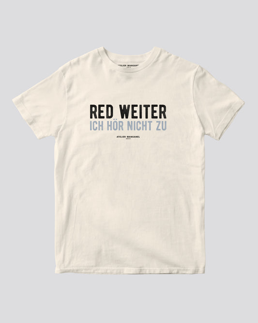Red weiter