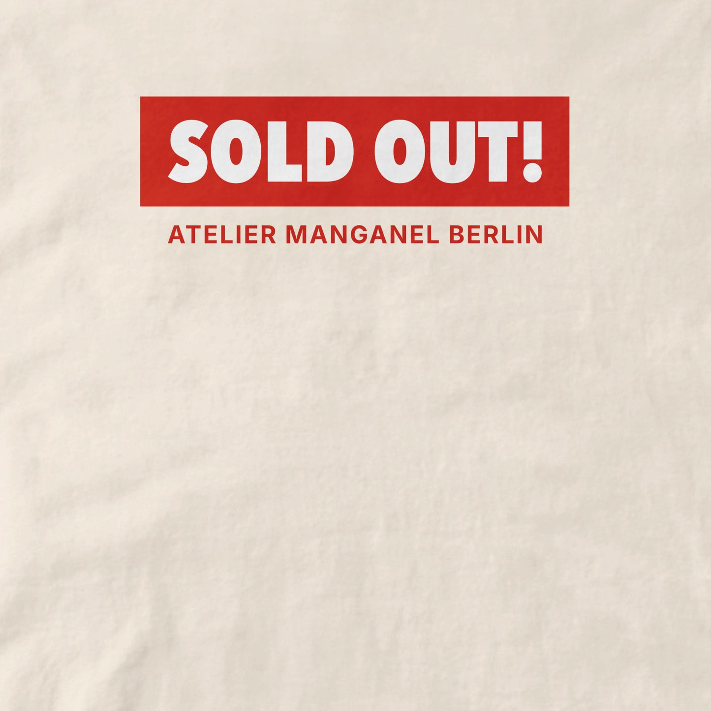 SOLD OUT!