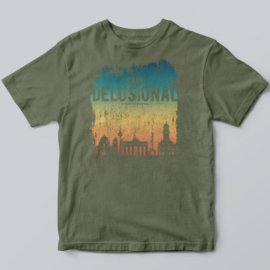 Atelier Manganel T-shirt Military Green / S Stay Delusional