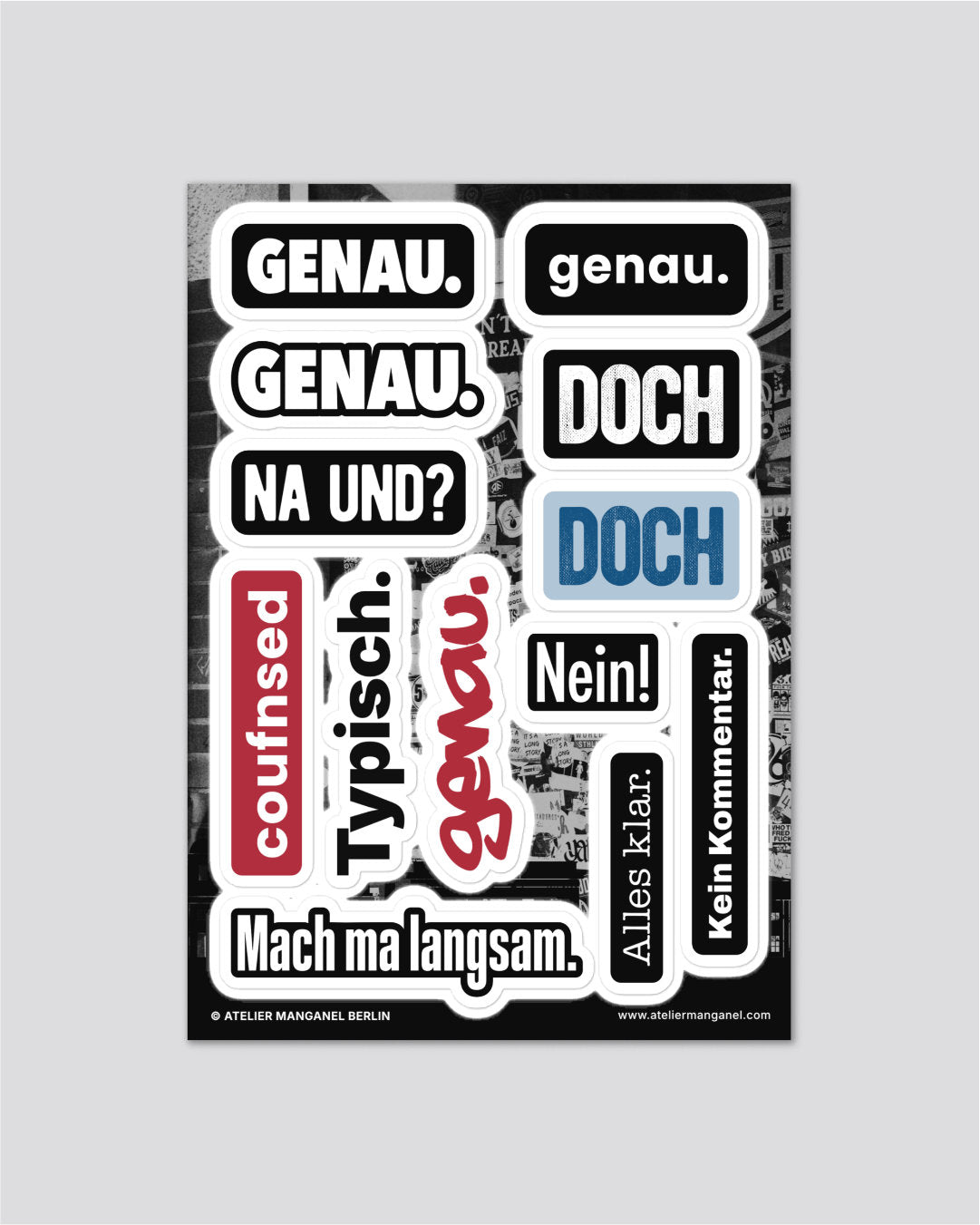 Sticker Set #01 [WORDS]