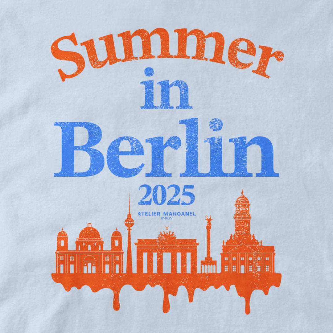 Atelier Manganel T-shirt Summer in Berlin 2025