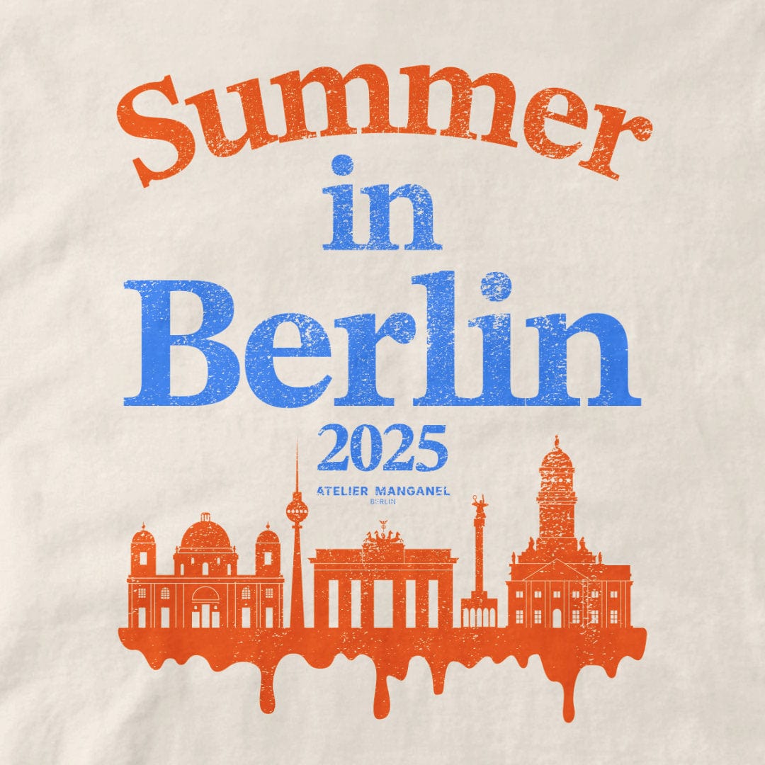 Atelier Manganel T-shirt Summer in Berlin 2025
