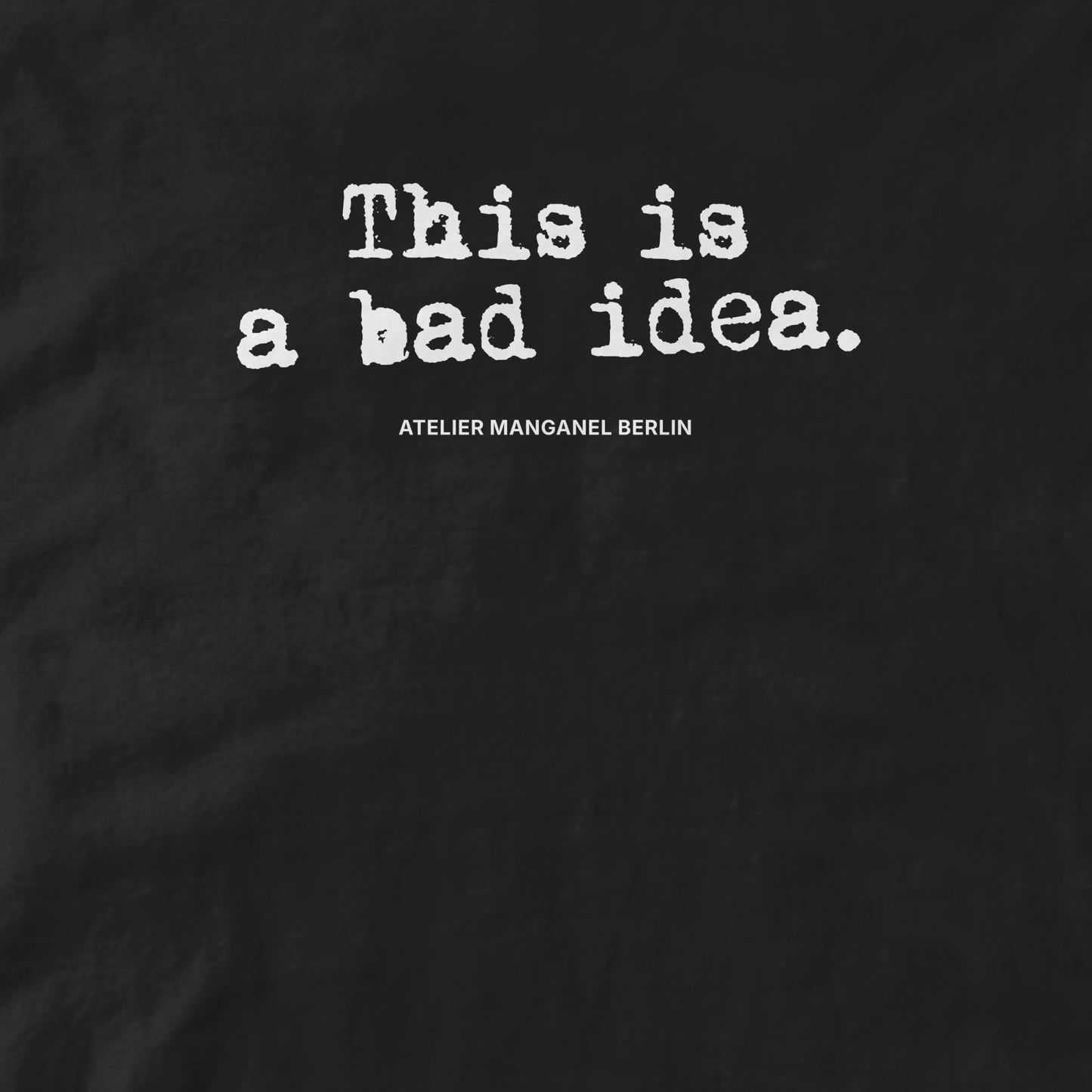 This is a Bad Idea