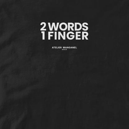 Two Words One Finger