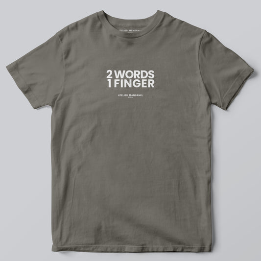 Two Words One Finger