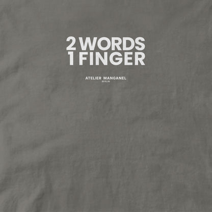 Two Words One Finger