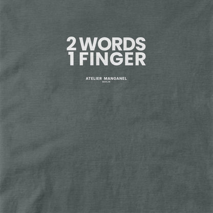 Two Words One Finger
