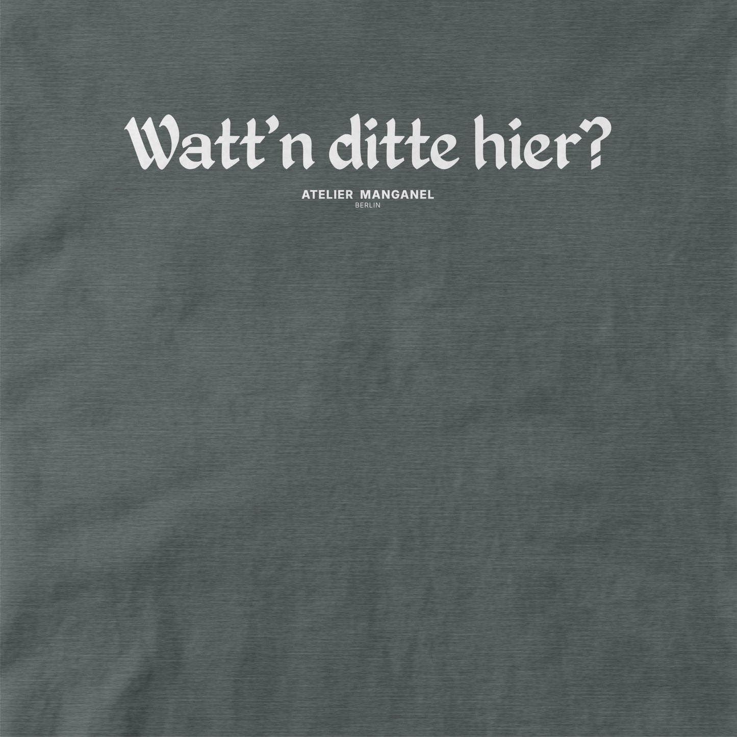 Watt’n ditte hier?