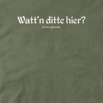Watt’n ditte hier?
