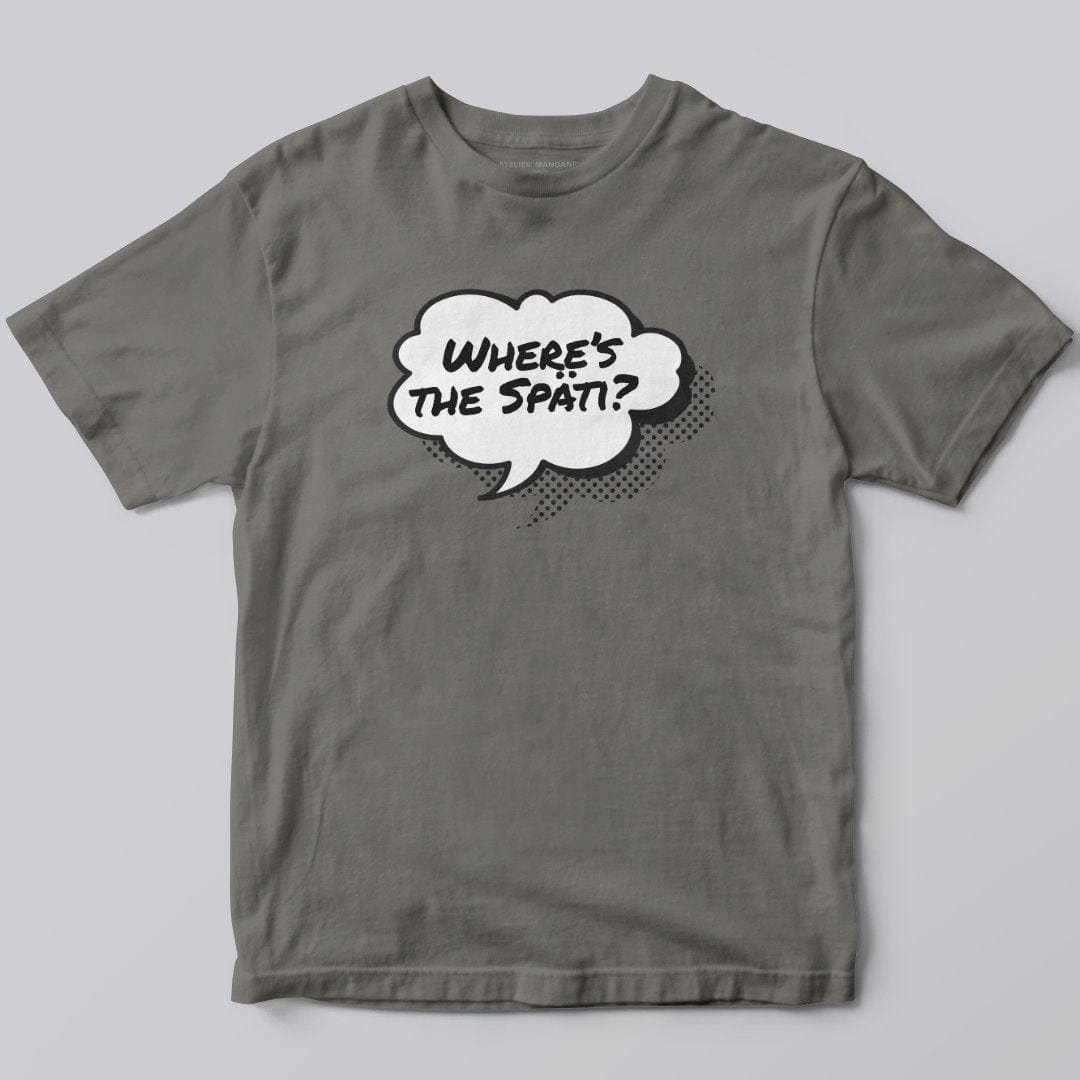 Atelier Manganel T-shirt Charcoal / S Where’s the Späti?