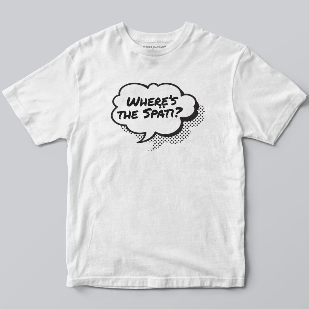 Atelier Manganel T-shirt White / S Where’s the Späti?